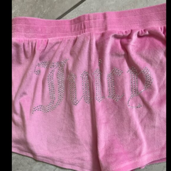 ❤️3/$12 New with tags Juicy Couture brand size large pj shorts - Picture 1 of 4